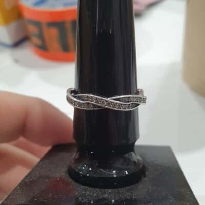 Pandora Women's promise Ring Silver s925