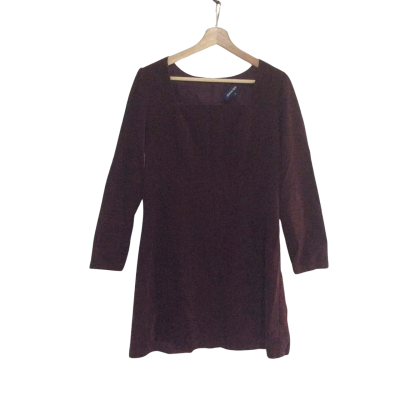 Princess Highway Women's Size 14 Long Sleeve Dress Maroon 