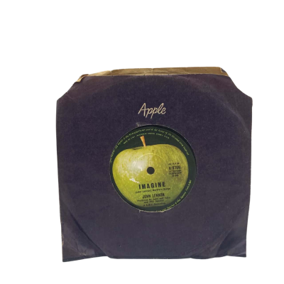 45 RPM Single Imagine John Lennon Fair Condition