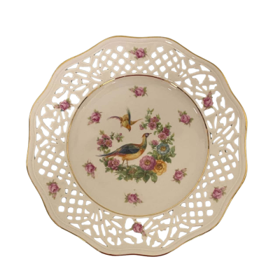 Vintage German Schumann Pierced Plate