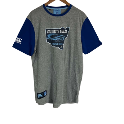  NRL Canterbury State of Origin Blues Teeshirt