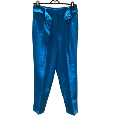 BNWT Portmans Womens  Size 10 Straight Leg Pants Blue RRP$129.95