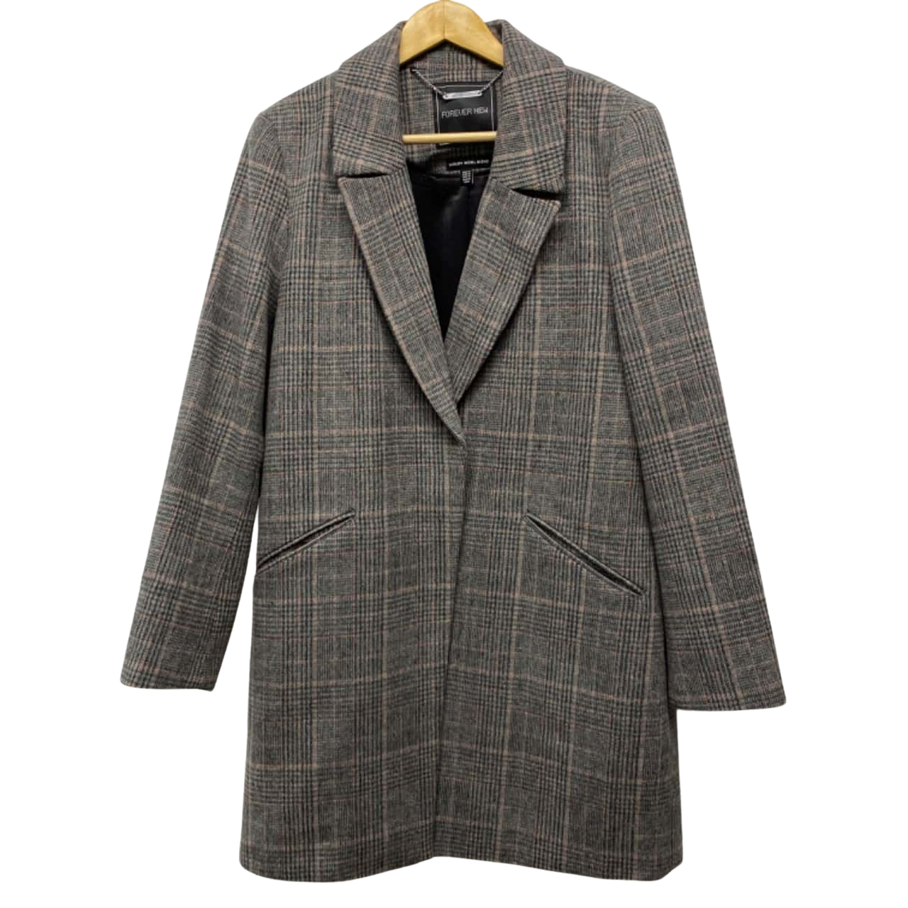 Forever New Luxury Wool Blend Womens Size 14 Coat Grey(s)