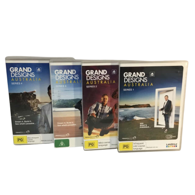 Grand Designs Australia Series 1-4 DVD 