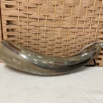 Vintage Cowhorn Bugle Horn