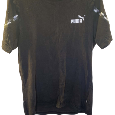 Puma Kids Black T-shirt  Size S 