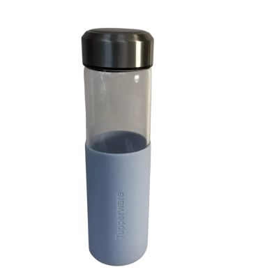 Tupperware Blue Drink Bottle 
