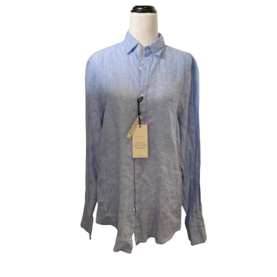 Industrie Mens  Size S Long Sleeve Shirt Blue NWT