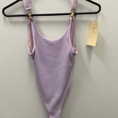 Meshki Womens  Size S Onepiece Bathers Purple 