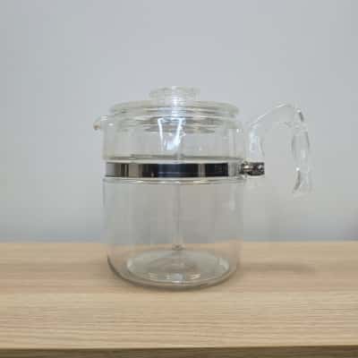 Pyrex Vintage 9 Cup Flameware Coffee Percolator