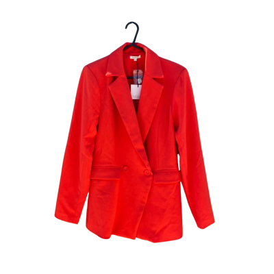 Womens Tussah Size 12 Blazer Red BNWT 