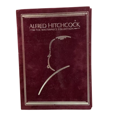 Alfred Hitchcock The Masterpiece Collection DVD Box Set in Flocked Burgundy Case, 12 Discs
