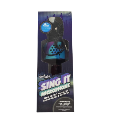 Smiggle Sing It Microphone - Family Fun!