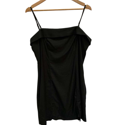 Dotti viscose black dress, Size 16