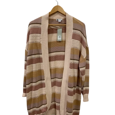 Rockmans Womens  Size L Cardigan Beige / Brown / Cream 