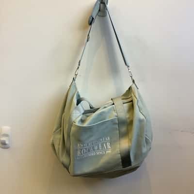 Rockwear Unisex Active Canvas Duffel Bag Mint Green