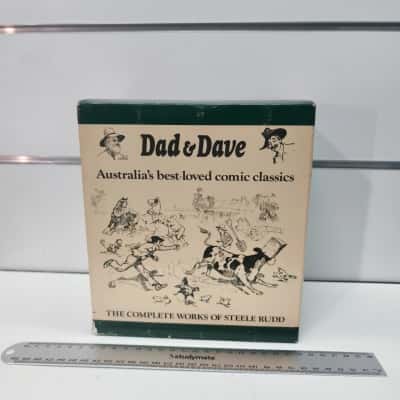 Dad & Dave: The Works of Steele Rudd 4-Volume Hardcover Book Box Set PreOwned 