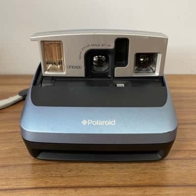 Polaroid One 600 Ice Blue Folding Instant Camera - Untested, As Is