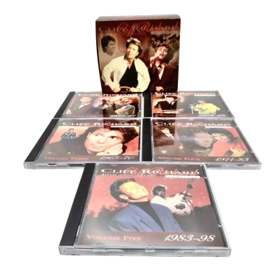 CD Box Set Of 5CDs/Volumes - Cliff Richard ‎– Cliff Richard 40th Anniversary Complete