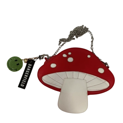 Dangerfield Womens Mushroom Bag Red | Brand New | RRP $55