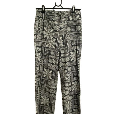 Roxy Womens  Straight Leg Pants Grey / Pattern  Size 30