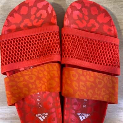 Adidas Womens  Size 6 UK Sandals Orange 