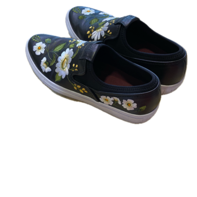 Mark Nason Womens Shoes Size 7 Black  / Pattern 