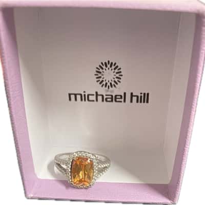 Michael Hill  Womens Ring Silver- 925 CR MHJ