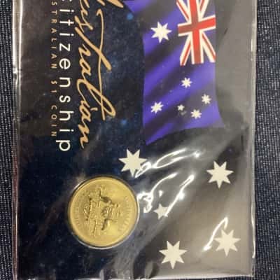2017 Australia Perth Mint $1 Australian Citizenship Uncirculated Carded Coin