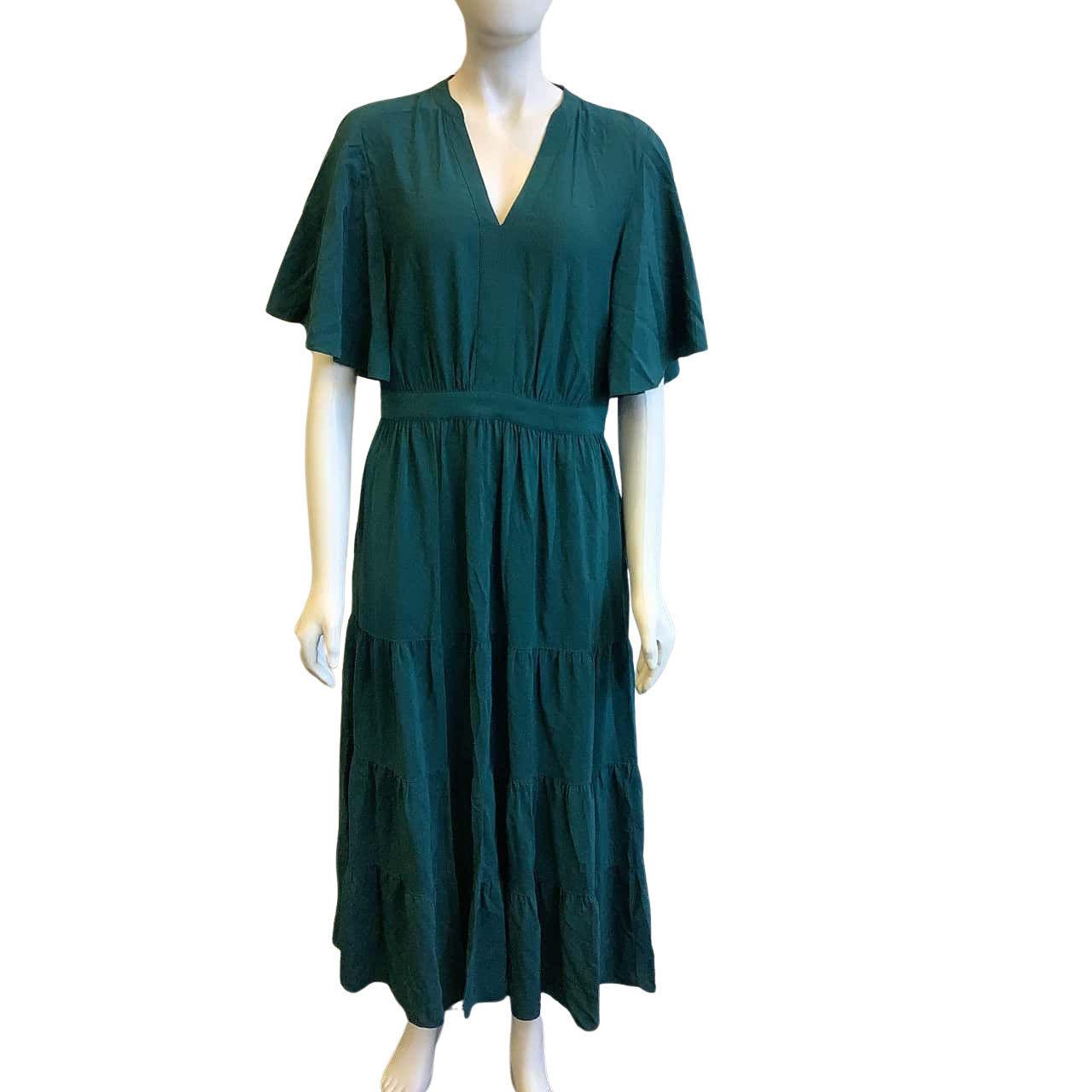 slim fit dress slacks Pre-loved Witchery Green Maxi-Dress – GrandDays