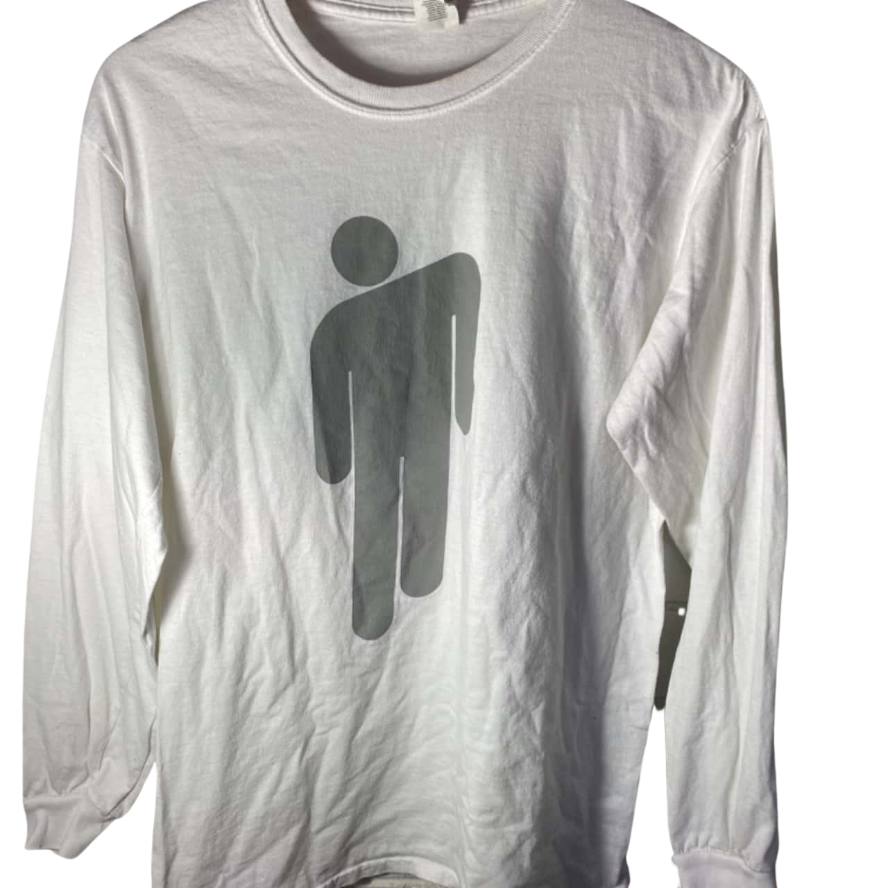 Billie Eilish Womens Size M Long Sleeve Band Tshirt White (s)