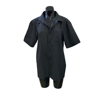 Quicksilver Mens  Size M Short Sleeve T-shirt Checked / Grey 