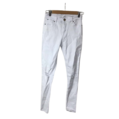 Desu Womens Size 10 White Tahoe Skinny Jeans (new)