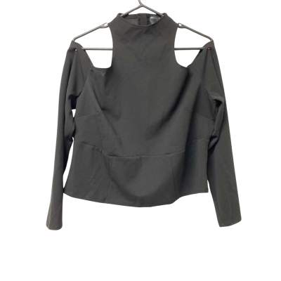 Women’s Asos Design   Size 16 Long Sleeve Top Black  