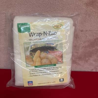 Wrap-N-Zap 100% Natural Cotton Wadding Legacy x 2