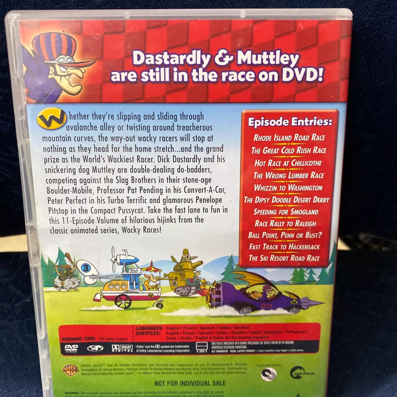 Wacky Races Volume 2 Wacky races volume 2 DVD(s) - Used Very Good | Salvos Stores