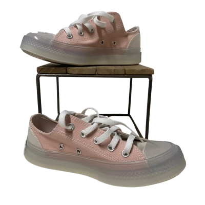 Converse All Star Size 6 Pink  / White 
