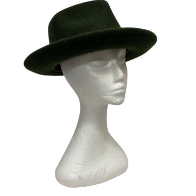 Brixton Unisex  Size M Green Fedora 