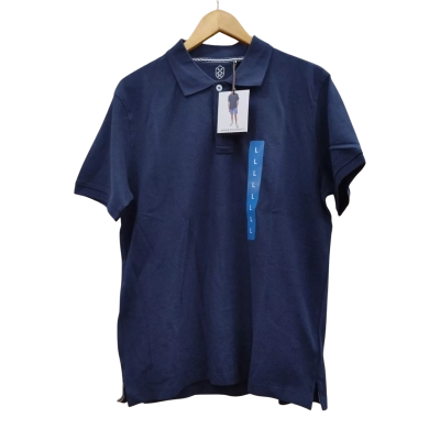 Sportscraft Mens Size L Polo Shirt Navy Blue (16)