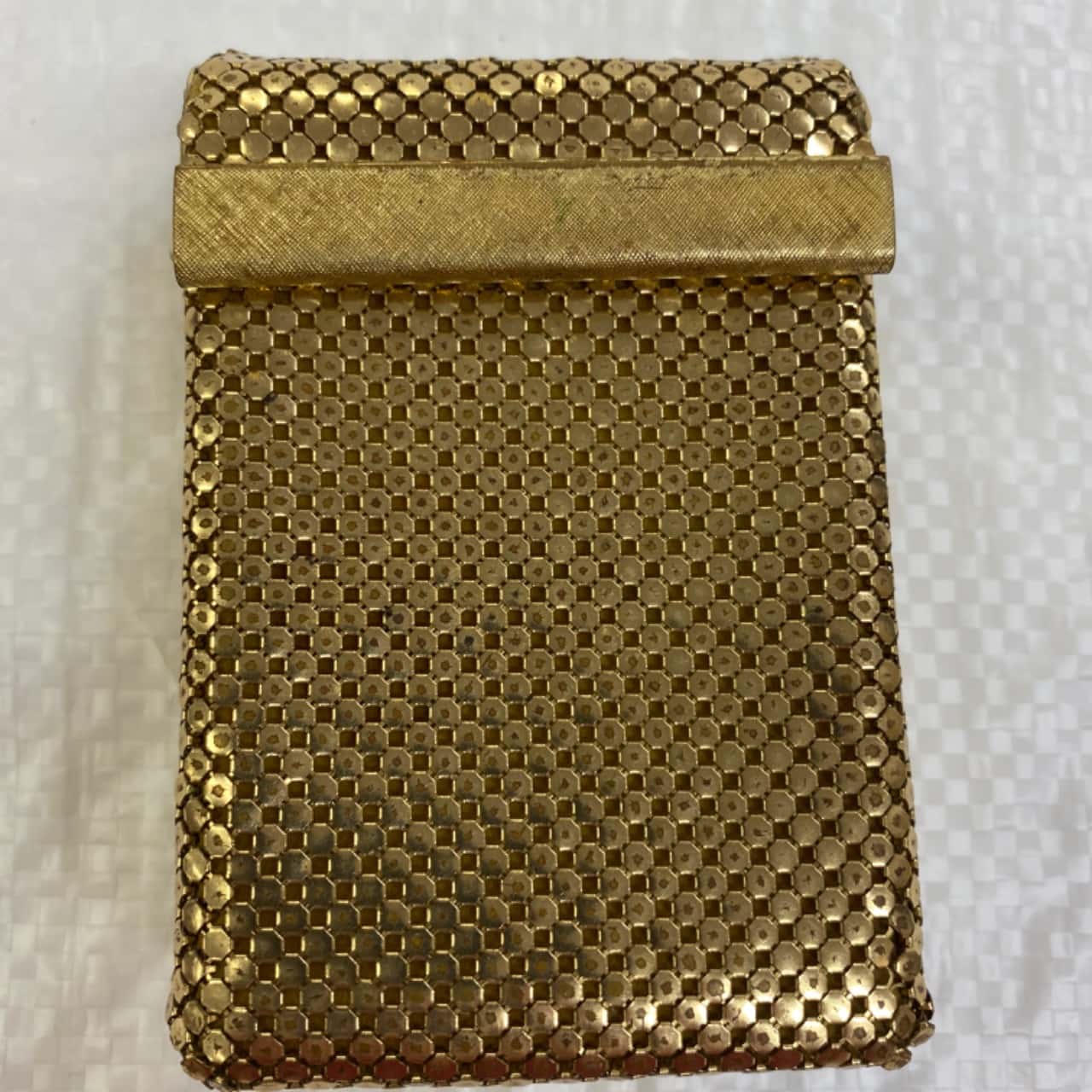 Oroton gold mesh cigarette case(s) - Used Fair