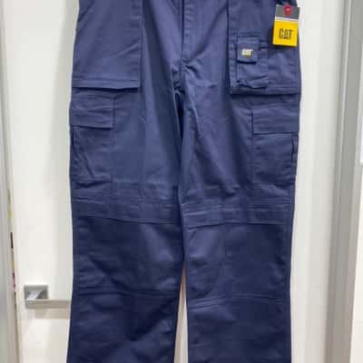 Caterpillar Mens  Size 42 Cargo Pants Navy Blue 