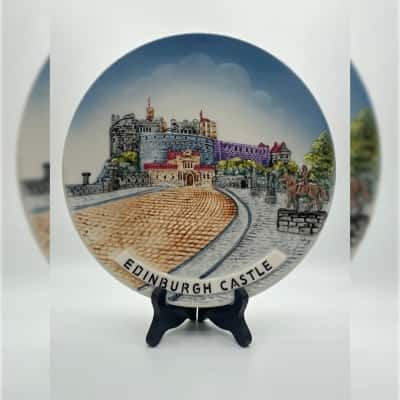 Edinburgh Castle Decorative Plate  