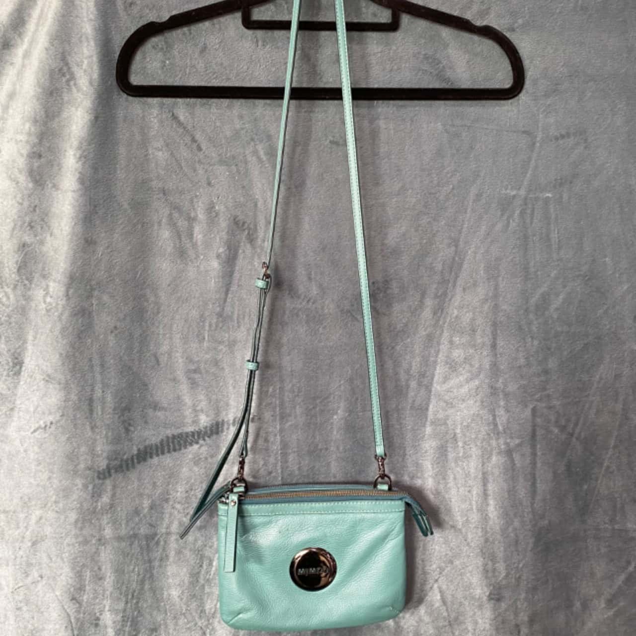 Mimco Womens Cross Body Bag Green (s)