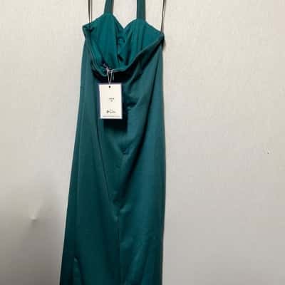  Womens  Size 10 Green Dress