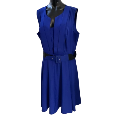 City Chic Womens  Size L Cocktail Dress Blue 