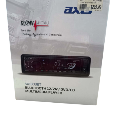 Axis DVD Player Bluetooth 12/ 24V Cd Player Multimedia player 