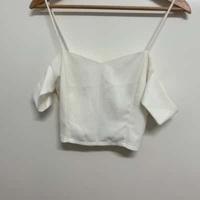 Jorge Women's Size 8 Top - White 