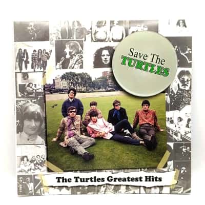 The Turtles – Save The Turtles: The Turtles Greatest Hits Vinyl Album Reissue In Near Mint Condition