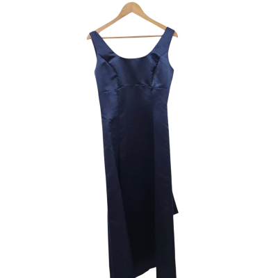  Purple Patch Womens Size 12 Formal Dress / Maxi Dress / Sleeveless Dress  Navy Blue 