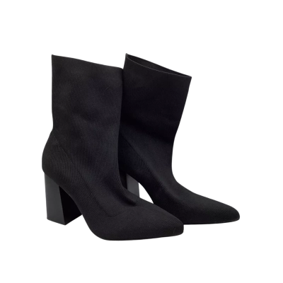 BNWT Glassons Womens  Size 8 Black Sock Boots